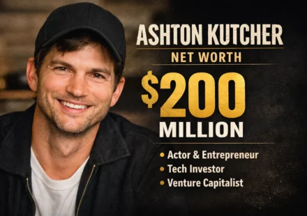 Ashton Kutcher Net Worth