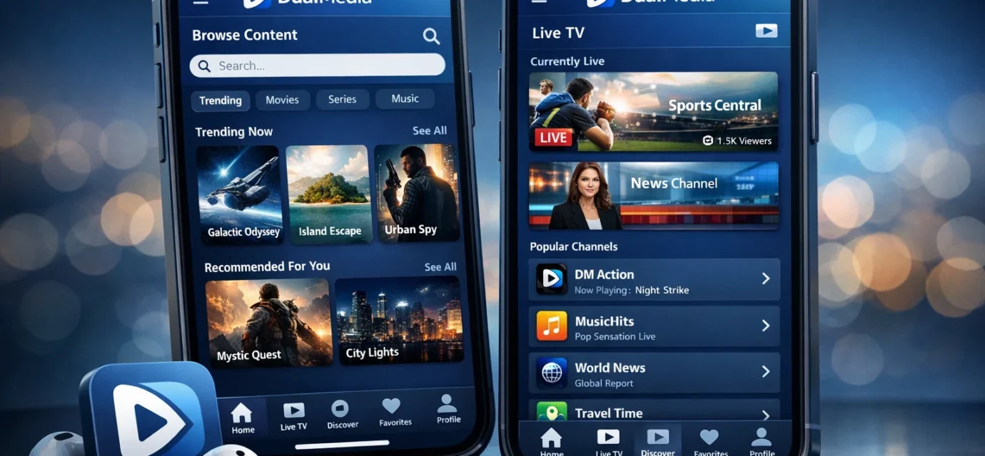 Application Mobile Dualmedia