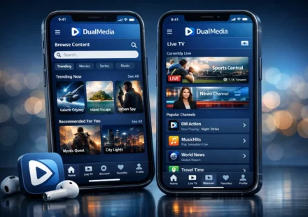 Application Mobile Dualmedia