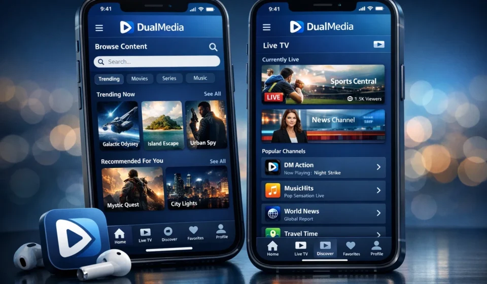 Application Mobile Dualmedia
